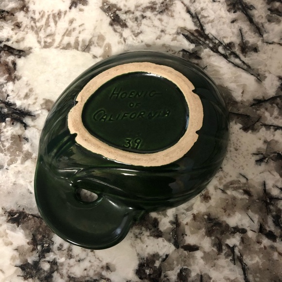 Vintage Hoeing of California Collectible Retro Pottery Dish Bowl Ashtray - Picture 7 of 8